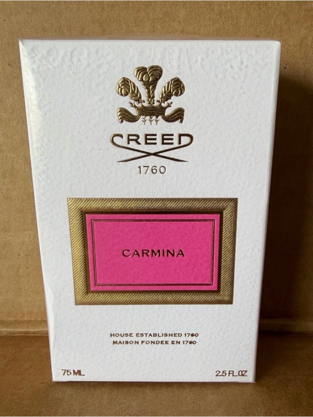 Creed Carmina Eau de Parfum 2.5 New in Box